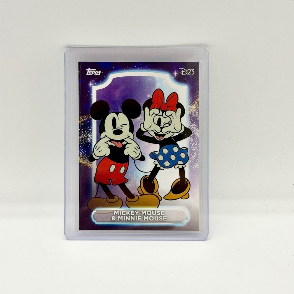 Disney D23 2026 Topps Exclusive Mickey Minnie Mouse Promo Card D23-3
